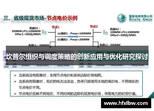 坎普尔组织与调度策略的创新应用与优化研究探讨